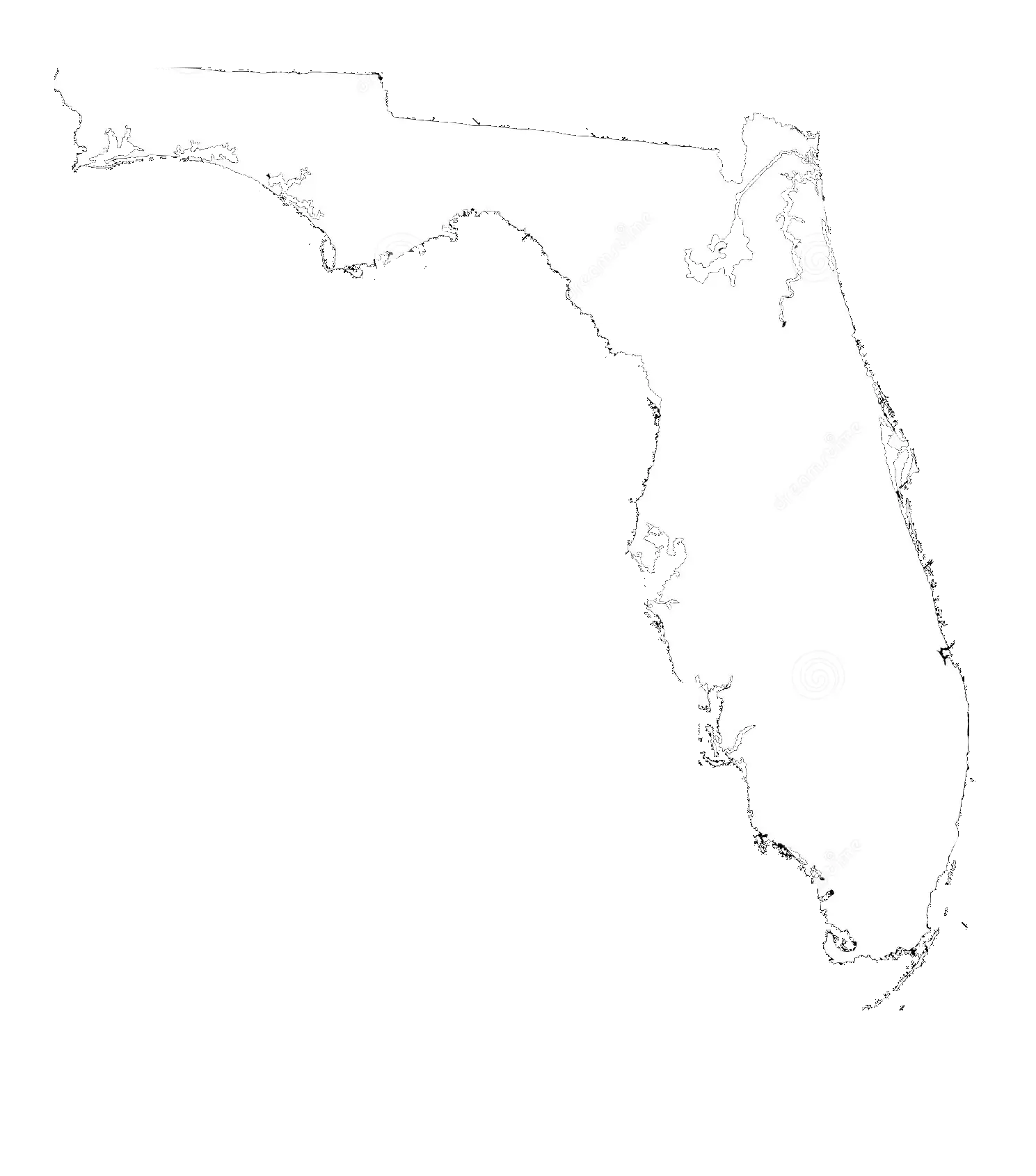 Map of Florida